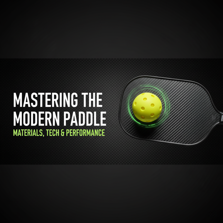The 2025 Guide to Pickleball Paddle Materials (and Why T700 Carbon, Fiberglass &amp; PP Cores Matter)