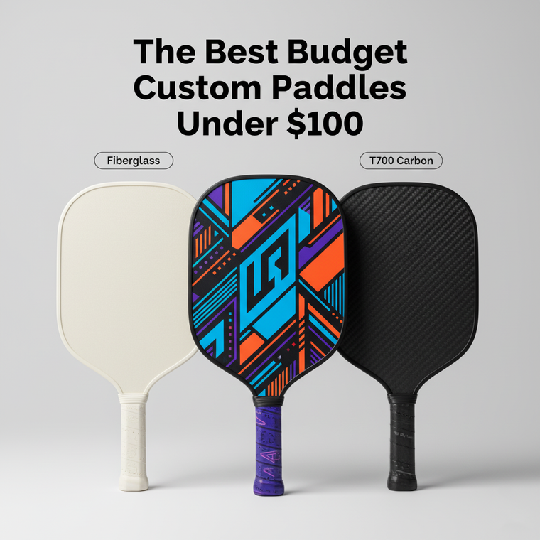 Fiberglass vs T300 vs T700 Carbon Pickleball Paddles Under $100
