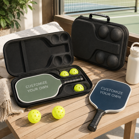 Custom Pickleball Paddle Gift Set with Waterproof Bag, Personalized Pickleball Paddle Bundle, Pickleball Gift for Players